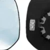 Miroir Glace rétroviseur gauche pour CITROËN C4 PICASSO I ph.1, 2007-2010, bleu, dégivrant à clipser
