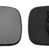 Miroir Glace rétroviseur gauche pour RENAULT SCENIC II ph.1 2003-2006 dégivrant asphérique à clipser
