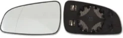 Miroir Glace rétroviseur gauche pour OPEL ASTRA H, 2004-2007, asphérique, dégivrant, Neuf