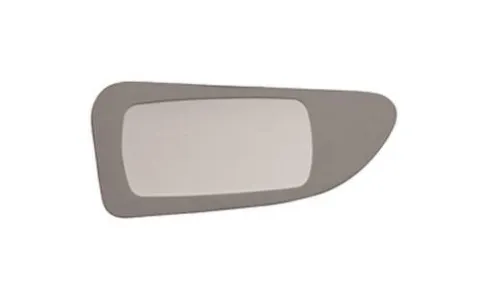 Miroir Glace rétroviseur gauche pour NISSAN INTERSTAR phase 2 depuis 2003, verre inférieur, à coller, Neuf