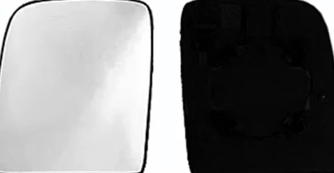 Miroir Glace rétroviseur gauche pour FIAT SCUDO II 2007-2016, verre supérieur, à clipser, Neuf