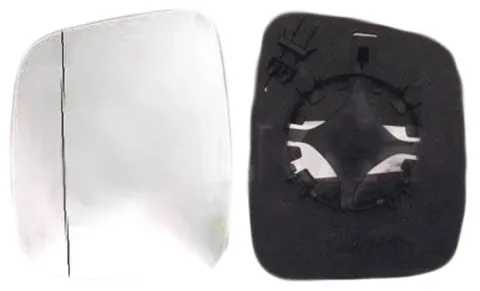 Miroir Glace rétroviseur gauche pour FIAT FIORINO III, 2008-2016, asphérique, à clipser, Neuf