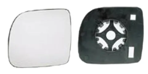 Miroir Glace rétroviseur gauche pour RENAULT KANGOO I phase 1, 1997-2001, à clipser, Neuf