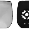 Miroir Glace rétroviseur gauche pour FORD TRANSIT Mk6, 2000-2006, verre supérieur, à clipser, Neuf