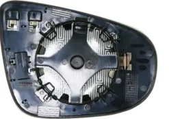 Miroir Glace rétroviseur gauche pour VOLKSWAGEN TOURAN I ph.3 2010-2015 dégivrant, asphérique, à clipser