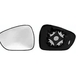 Miroir Glace rétroviseur gauche pour PEUGEOT 508 I phase 2, 2014-2018, dégivrant, à clipser, Neuf