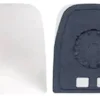 Miroir Glace rétroviseur gauche pour IVECO DAILY, 2006-2009, Plaque supérieure, Neuf