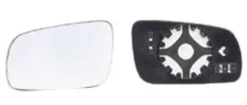 Miroir Glace rétroviseur gauche pour SEAT LEON I, asphérique, 2002-2005, Neuf