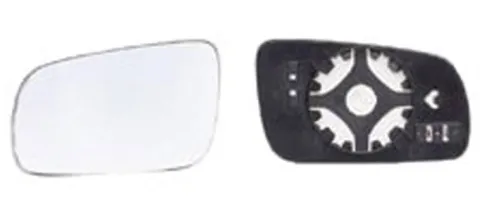 Miroir Glace rétroviseur gauche pour SEAT LEON I, asphérique, 2002-2005, Neuf
