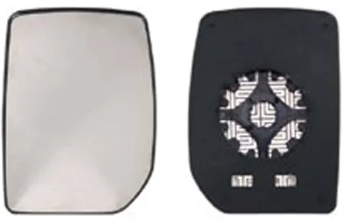 Miroir Glace rétroviseur gauche pour FORD TRANSIT Mk6, 2000-2006 verre supérieur dégivrant à clipser