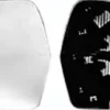 Miroir Glace rétroviseur gauche pour AUDI Q3 I phase 1, 2011-2014, dégivrant, asphérique, Neuf