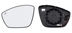 Miroir Glace rétroviseur gauche pour PEUGEOT 2008 phase 2, 2016-2019, Système BLIS, dégivrant, à clipser, Neuf