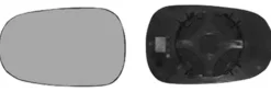Miroir Glace rétroviseur gauche pour RENAULT CLIO CAMPUS, 2006-2009, à clipser, Neuf