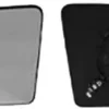 Miroir Glace rétroviseur gauche pour FORD TRANSIT CONNECT I ph.3, 2009-2013, asphérique, à clipser