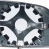 Miroir Glace rétroviseur gauche pour VOLKSWAGEN POLO IV, 2005-2009 phase 2, dégivrant, à clipser