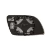 Miroir Glace rétroviseur gauche VOLKSWAGEN POLO IV phase 1, 2001-2005 dégivrant asphérique à clipser