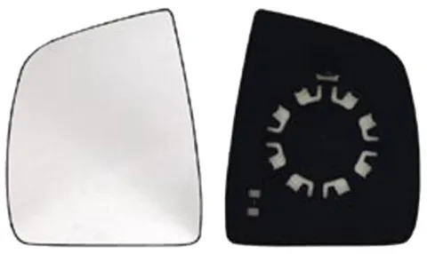 Miroir Glace rétroviseur gauche pour FIAT DOBLO II phase 2 2015-2022, à clipser, Neuf