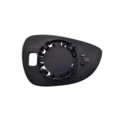 Miroir Glace rétroviseur gauche pour FORD FIESTA VI ph.1, 2008-2012, dégivrant, asphérique à clipser