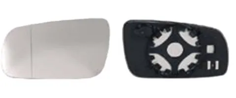 Miroir Glace rétroviseur gauche pour SKODA FABIA I ph. 1 2000-2004, asphérique, Mod. Grand, Neuf