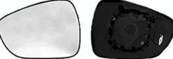 Miroir Glace rétroviseur gauche pour CITROËN C3 II phase 1, 2009-2013, à clipser, Neuf