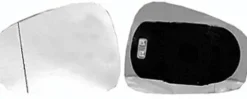 Miroir Glace rétroviseur gauche pour ALFA ROMEO MITO 2008-2016 bleu dégivrant asphérique à clipser