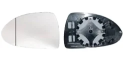 Miroir Glace rétroviseur gauche pour OPEL CORSA D phase 1, 2006-2010, asphérique à clipser, Neuf