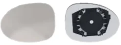 Miroir Glace rétroviseur gauche pour RENAULT TWINGO I phase 2, 1998-2007, à clipser, Neuf