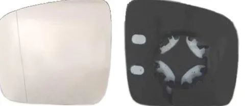 Miroir Glace rétroviseur gauche VOLKSWAGEN TRANSPORTER T5, 2003-2009 dégivrant asphérique, à clipser