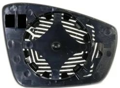 Miroir Glace rétroviseur gauche VOLKSWAGEN POLO V phase 2, 2014-2017 dégivrant asphérique à clipser