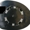 Miroir Glace rétroviseur gauche pour RENAULT CLIO II CAMPUS, 2009.2012, dégivrant asphérique à clipser