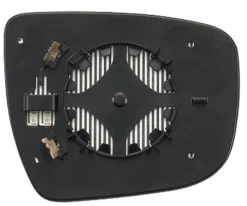 Miroir Glace rétroviseur gauche pour NISSAN QASHQAI II ph. 2 2017-2021, dégivrant, asphérique