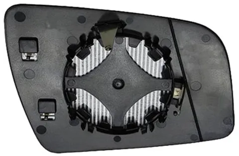 Miroir Glace rétroviseur gauche pour OPEL ZAFIRA B ph. 2 2008-2011, H. 10.50 cm, dégivrant, asphérique, Neuf