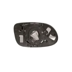 Miroir/Glace de rétroviseur gauche pour MERCEDES Classe A 2001-2004, asphérique, chauffant, avec plaque, version OE, Neuf