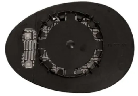 Miroir/Glace de rétroviseur droit ou gauche pour MINI R56 de 2006 à 2010, ONE/COOPER, convexe, dégivrant, Neuf