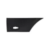Moulure aile arrière droite pour MERCEDES SPRINTER III depuis 02/2018,partie arrière, noire gaufrée, avec clips, trou feu, empattement court,Neuve