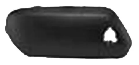 Moulure avant droite pour PEUGEOT 307 phase 2, 2005-2008, noire, calandre pare chocs avant