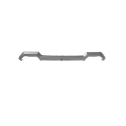 Moulure centrale pare-chocs avant inférieure pour CITROËN C3 AIRCROSS depuis 2021, argentée, Neuve
