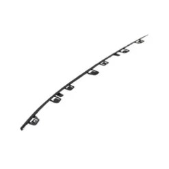 Moulure droite de pare-chocs avant pour MERCEDES CLASSE C phase 1 depuis 2021 (W206-S206), noire, partie inférieure, Neuve