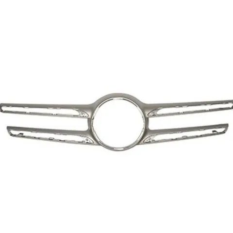 Moulure grille de calandre pour MERCEDES CLASSE GLE, 2015-2018 (W166), argent, Neuve