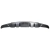 Moulure inférieure centrale spoiler arrière pour MERCEDES CLASSE A AMG/AMG LINE, depuis 2018 (W177), 5 portes, noir brillant, Mod. AMG A45, Neuve
