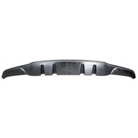 Moulure inférieure centrale spoiler arrière pour MERCEDES CLASSE A AMG/AMG LINE, depuis 2018 (W177), 5 portes, noir brillant, Mod. AMG A45, Neuve