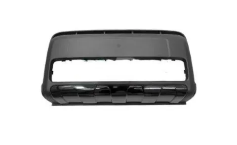 Moulure pare chocs avant centrale pour FIAT PANDA 4x4/NAT.POW. depuis 2013, avec protection noir brillant,Neuve