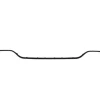 Moulure pare-chocs arrière pour MERCEDES CLASSE E 2016-2020 (W213), Mod. AMG Night Pack, noire, Neuve