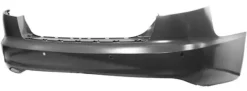 Pare chocs arrière pour AUDI A6 III ph. 2 2008-2011, Mod. Berline, trous capteurs radar, Neuf