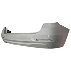 Pare chocs arrière pour BMW Serie 3 F30 2012-2014, trous radar + supports, avec cache crcohet, Mod. SW, Neuf à peindre