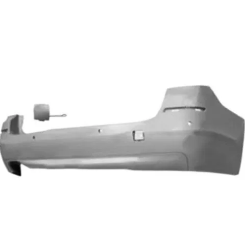 Pare chocs arrière pour BMW Serie 5 F10, 2010-2013, cache crochet, trous radar + supports, double échappement droit et gauche, Mod. BREAK, Neuf à peindre