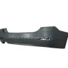 Pare chocs arrière pour BMW Serie 5 F10N, 2013-2016, cache crochet, trous moulure, trous radar + supports, double échappement gauche, Mod. 4 portes, Neuf à peindre