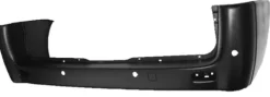 Pare chocs arrière pour CITROËN JUMPY II 2007-2016, modèle châssis long, noir, trous radar