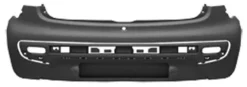 Pare chocs arrière pour CITROËN C1 I phase 3, 2012-2014, Neuf à peindre