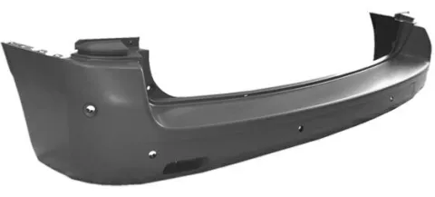 Pare chocs arrière pour CITROËN JUMPY III SPACE-TOURER depuis 2016 >, châssis court, trous PDC et park assist, mod. SPACETOURER, Neuf à peindre